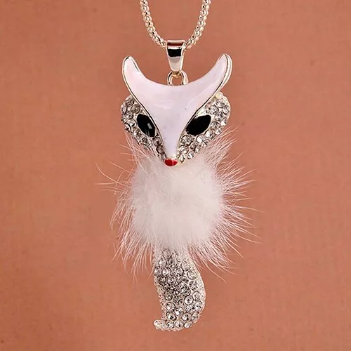 2020 nova moda bonito padrao de raposa pingente strass incrustada colar de Diamante incrustado pet gato colar animais de estimação brilhante cristal gatos elásticos coleiras pegadas acessórios para gatinho cachorro colar gato