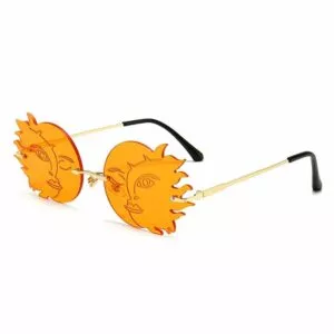 2021 moda sem moldura culos de sol das mulheres dos homens festa em casa engraado smiley lua metal c 1005001527693083 4278 Colar Coreano celebridade cinco círculo colar 50th presente de aniversário para mulheres irmãs colares cinco melhor amigo presente para damas de honra kpop