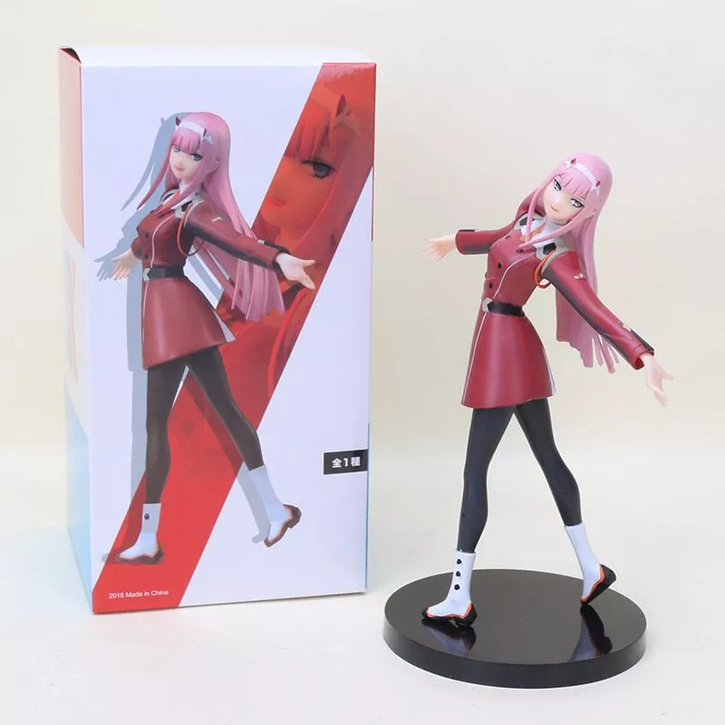 21cm anime darling in the franxx figura brinquedo zero dois 02 figura de acao pvc Anel Star Wars The Mandalorian personality fashion stainless steel ring BR8-607