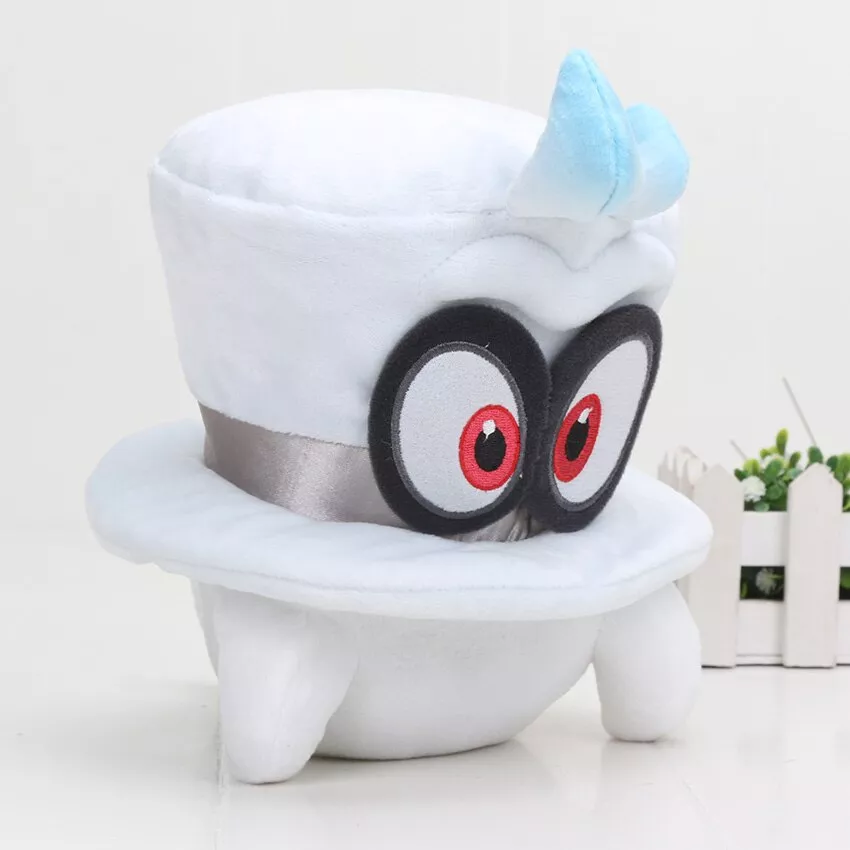 Brinquedo Boneco Estátua Mario e Cappy: Super Mario Odyssey