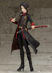 Action Figure 22cm touken ranbu online kashuu kiyomitsu anime collectible figura de ação pvc brinquedos para o presente de natal frete grátis
