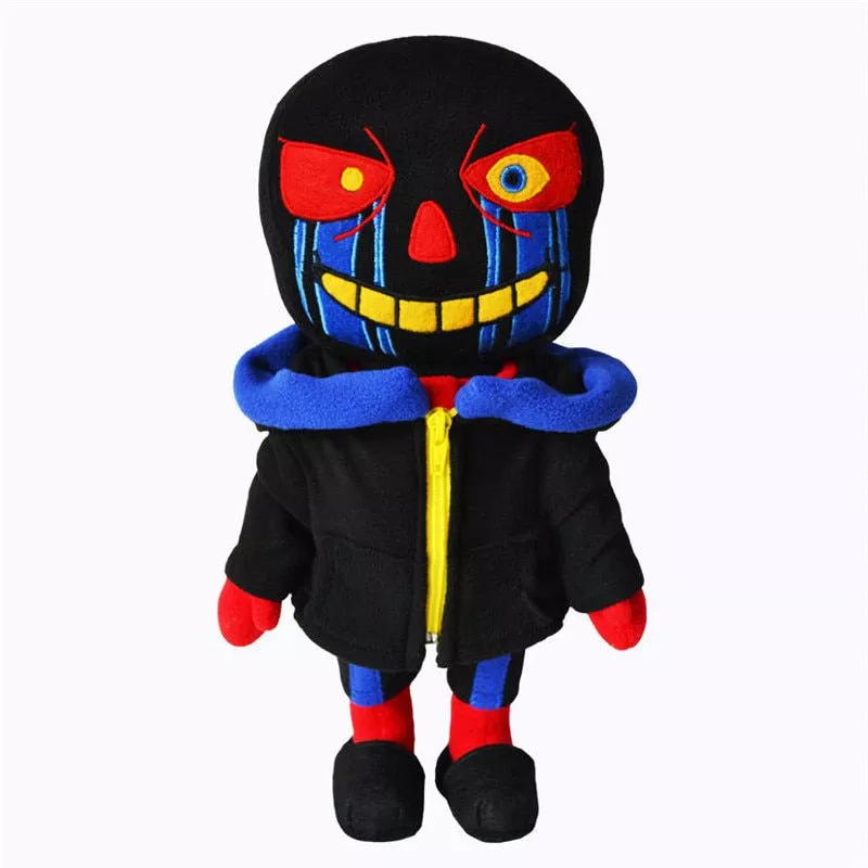 Undertale Sans brinquedo de pelúcia para crianças, boneca Anime