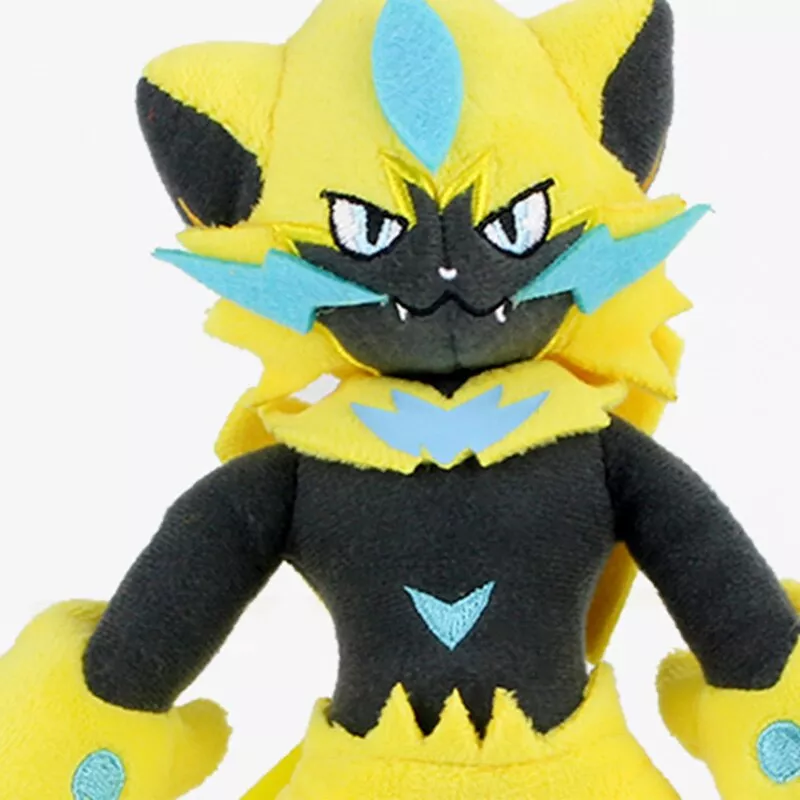 Pokemon pelúcia 25cm tipo elétrico zeraora brinquedos de pelúcia animal  bonito macio brinquedos de pelúcia bonecas para crianças crianças  aniversário presentes de natal - AliExpress