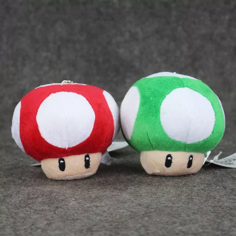 4inch-10CM-Super-Mario-Bros-Mushroom-Mini-Charm-Stuffed-Dolls-Plush-Keychains-Pendants-Free-Shipping