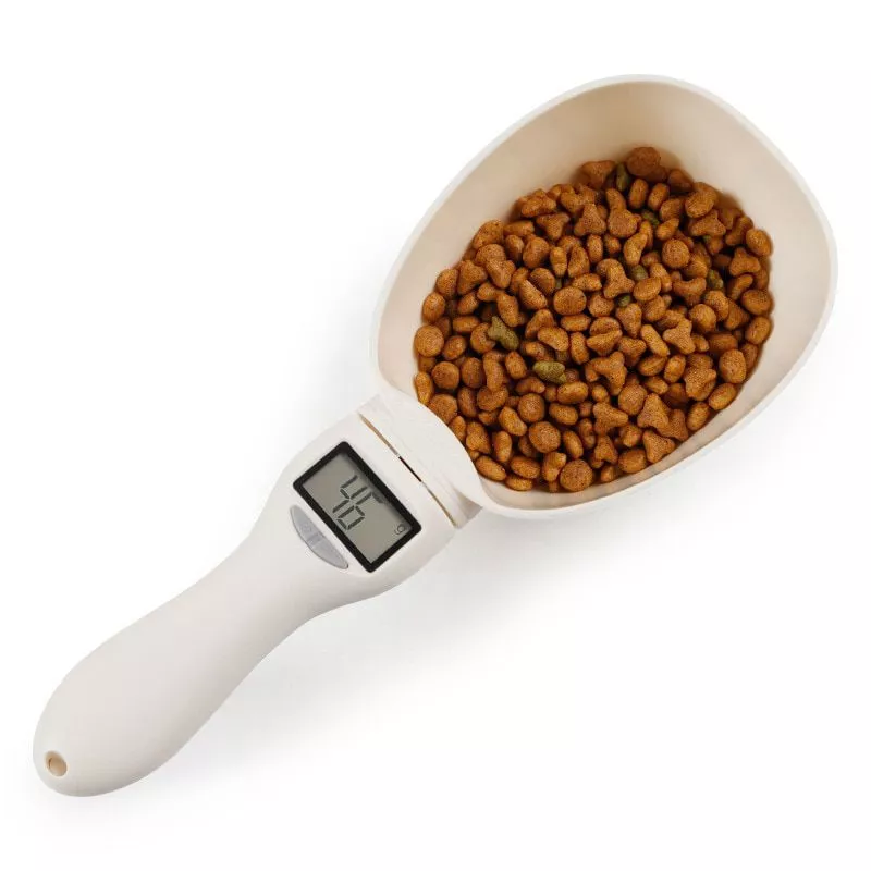 800g 1g pet food scale cup for dog cat feeding bowl kitchen scale spoon measuring New Pet Product Dog Cat Food Bowls Stainless Steel Anti-skid Dogs Cats Water Bowl Pets Drinking Feeding Bowls Tools Supplies B10