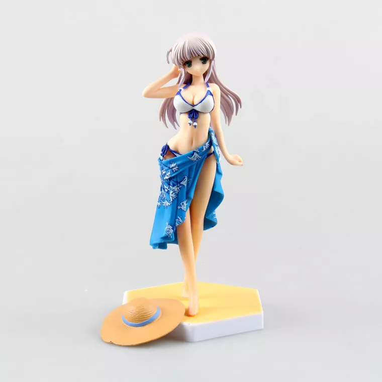 Action-figure-Crescent-Love-Feena-sexy-swimsuit-bikini-cartoon-doll-PVC-19cm-box-packed-japanese-figurine