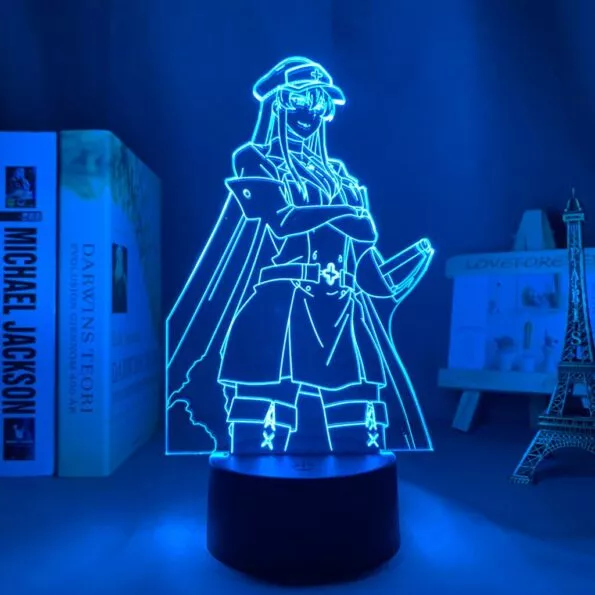 Compra online de Lâmpada led de jogo de anime genshin impacto yae miko  figura para decoração de quarto presente de aniversário candeeiro de mesa  acrílico 3d luz noturna