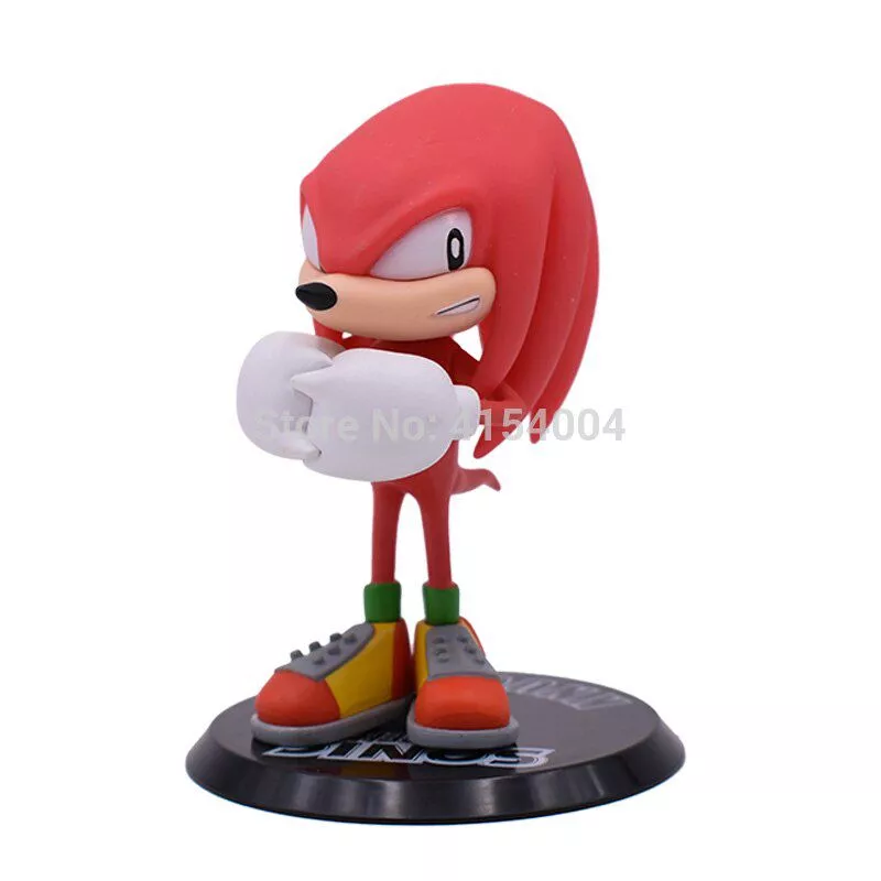 Kit 4 Boneco Sonic Tails Knuckles the Echidna Amy Rosa Brinquedo Lançamento  Action Figure - WIN Colecionáveis