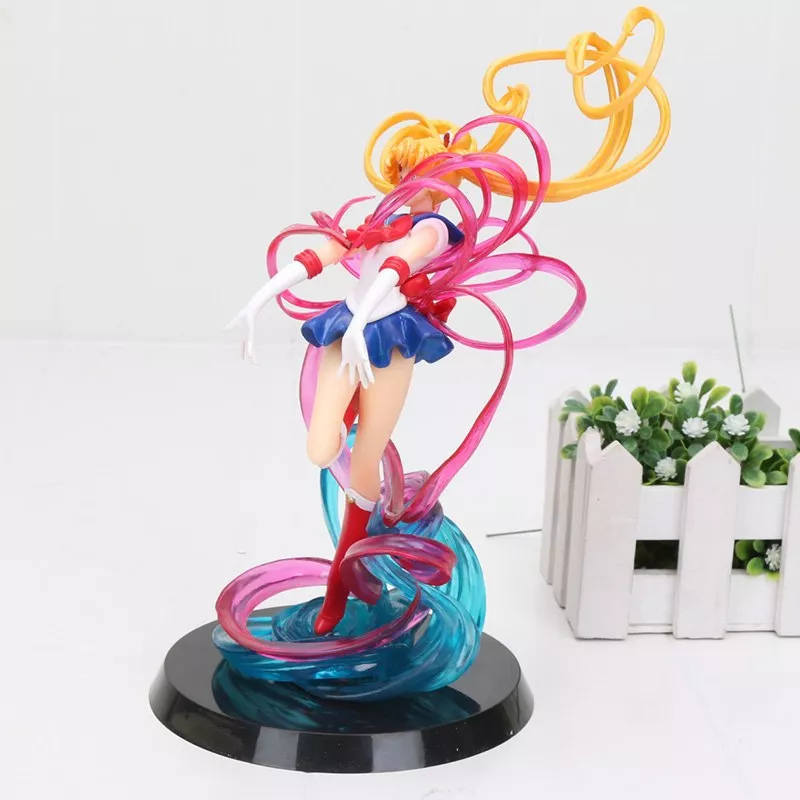 Anime-Sailor-Moon-Sailor-Moon-Bonita-Guardião-Tsukino-Usagi-Figura-Petit-Chara-Cristal-Poder-Make-Up-1