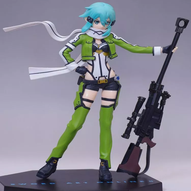 Anime Quente Sword Art Online SAO Sinon Gun Gale Online GGO