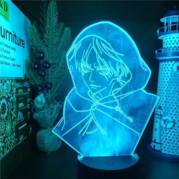 Compra online de Lâmpada led de jogo de anime genshin impacto yae miko  figura para decoração de quarto presente de aniversário candeeiro de mesa  acrílico 3d luz noturna