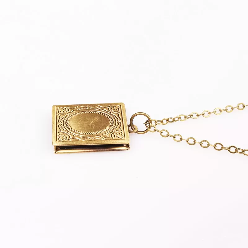 Beleza-e-a-besta-livro-de-fadas-espelho-rosa-flor-bule-encantos-colar-corrente-vintage-gargantilha-d-33037840758-4