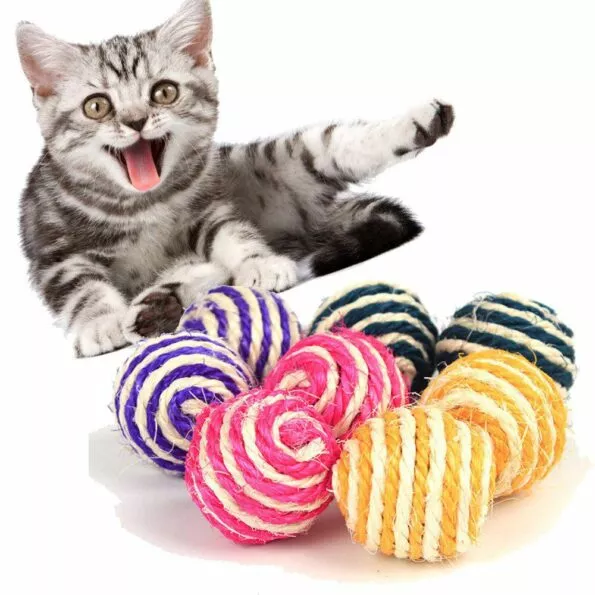 Co-gato-gatinho-animal-de-estimao-teaser-sisal-corda-tecer-bolas-jogar-mascar-captura-brinquedo-choc-4000484034190-3819