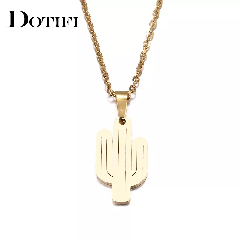 DOTIFI-Stainless-Steel-Necklace-For-Women-Lovers-Gold-And-Silver-Color-Cactus-Pendant-Necklace-Engag-32963945972-1