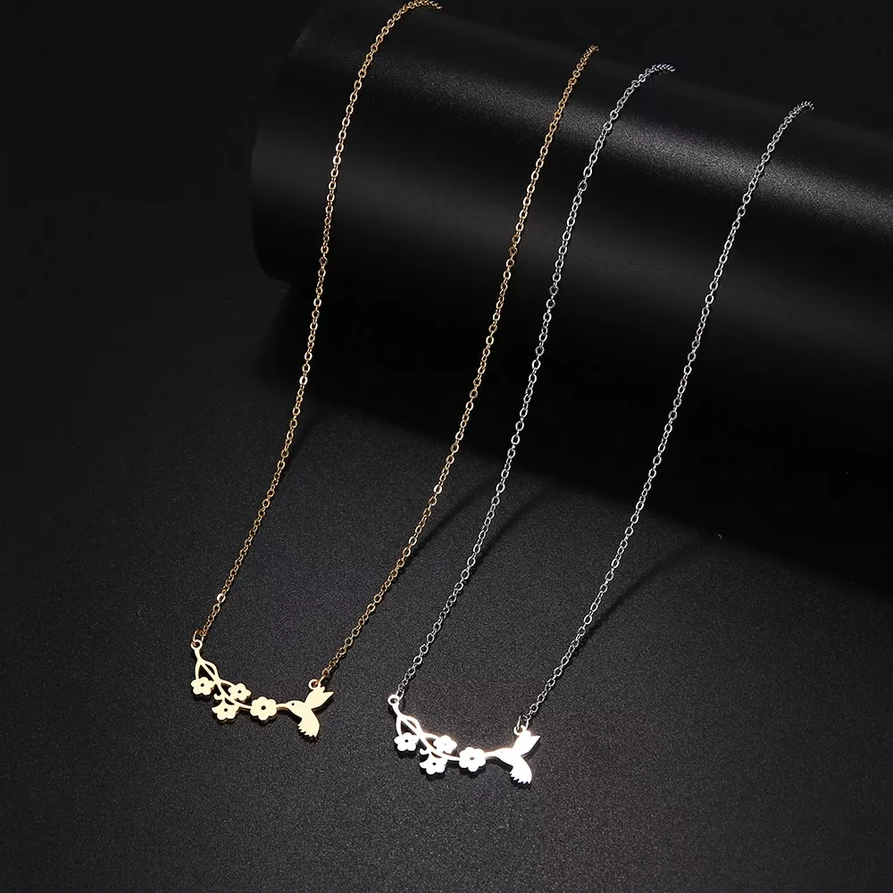 DOTIFI-Stainless-Steel-Necklace-For-Women-Man-Bird-And-Flower-Gold-And-Silver-Color-Pendant-Necklac-33054225358-4