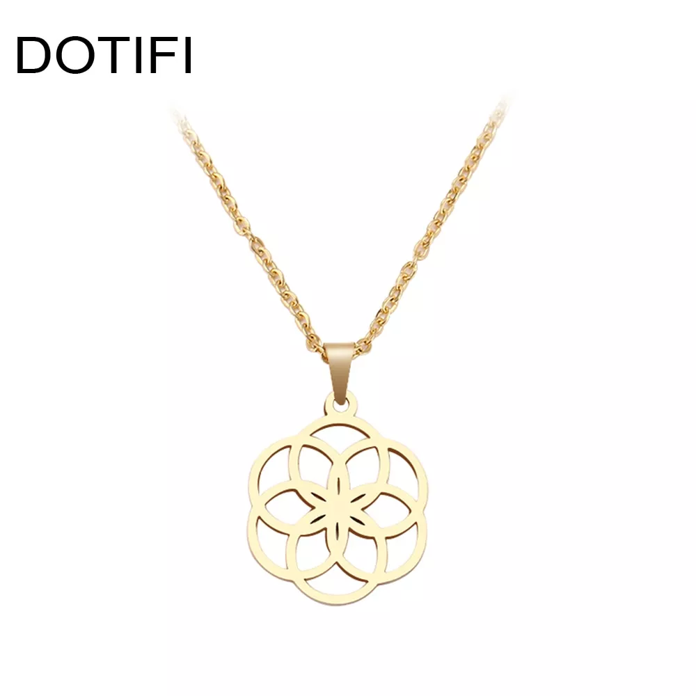 DOTIFI-Stainless-Steel-Necklace-For-Women-Man-Round-Circle-Designed-Geometric-Pendant-Necklace-Enga-4000085754537-1