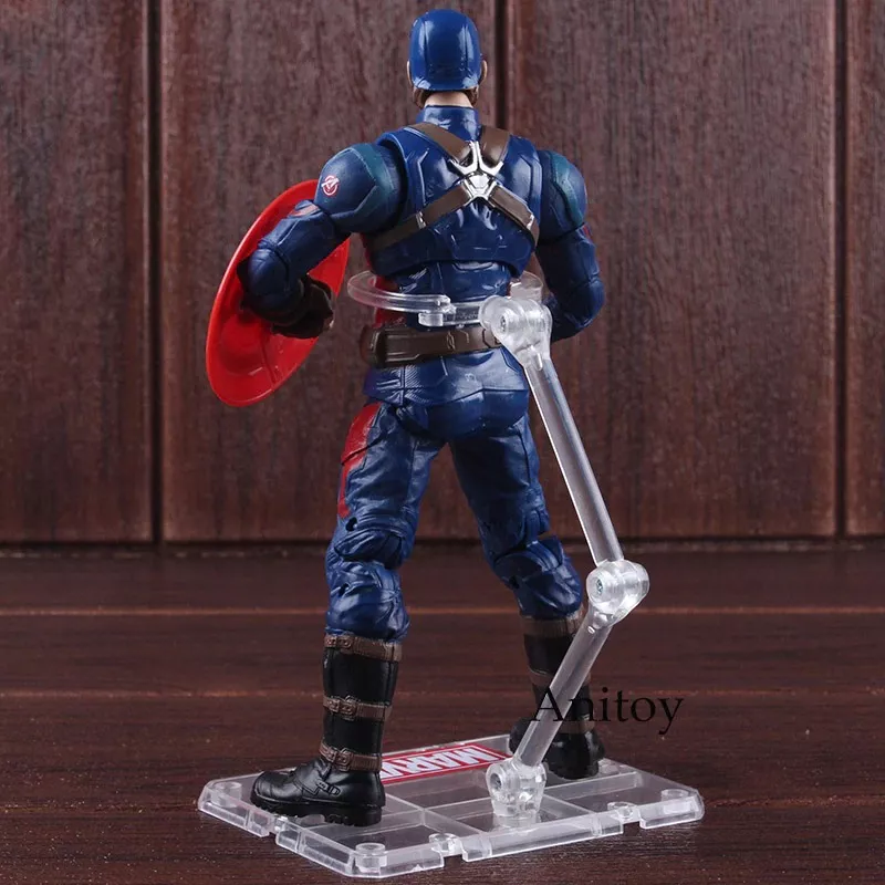 Figuras-de-Acao-da-Marvel-Capitao-America-3-Guerra-Civil-Brinquedos-Capitao-America-PVC-Collectible