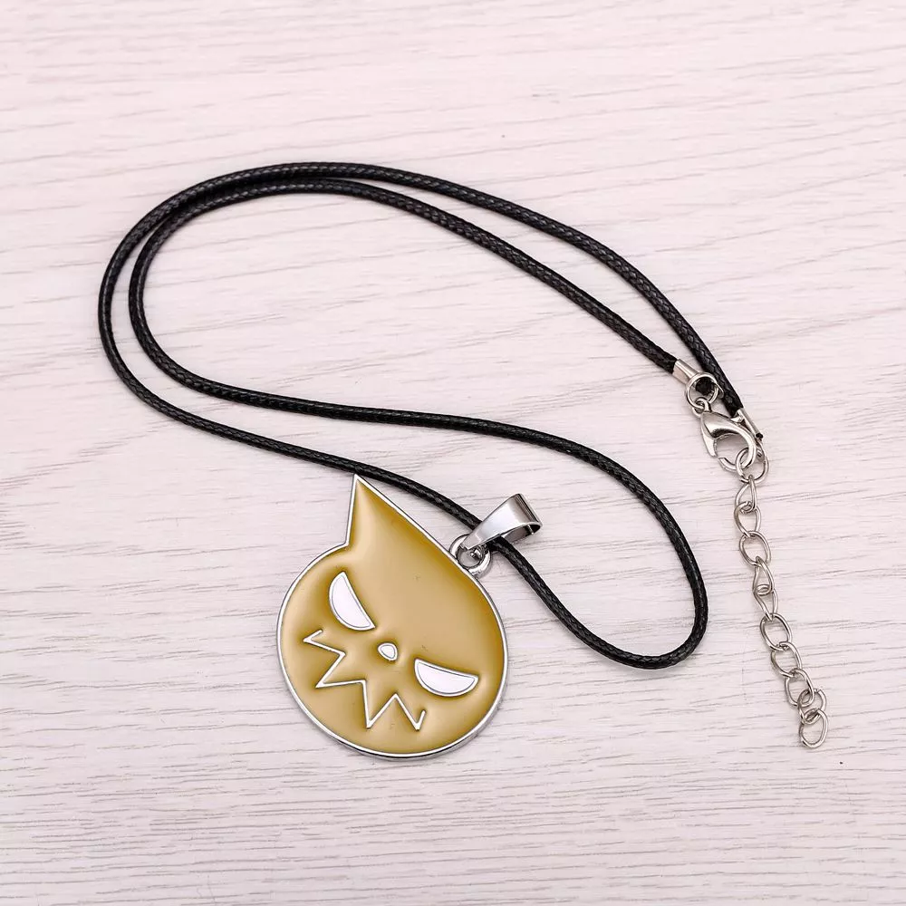 Free-shipping2015-New-Cartoon-Soul-eater-Necklace-alloy-logo-Pendants-Necklace-Rope-chain-for-me-32475013914-5
