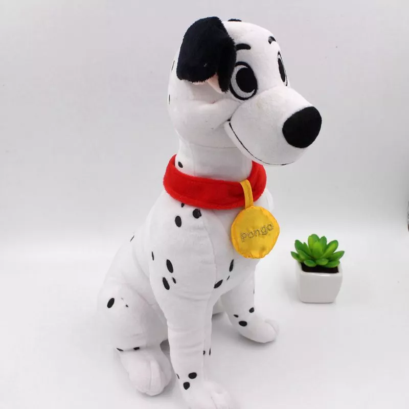 Good Quality 45cm Original 101 One Hundred and One Dalmatians PP Cotton Animal Stuffed Plush Doll 1 1 Colar Marvel Black Panther Pantera Negra Wakanda Rei Prata