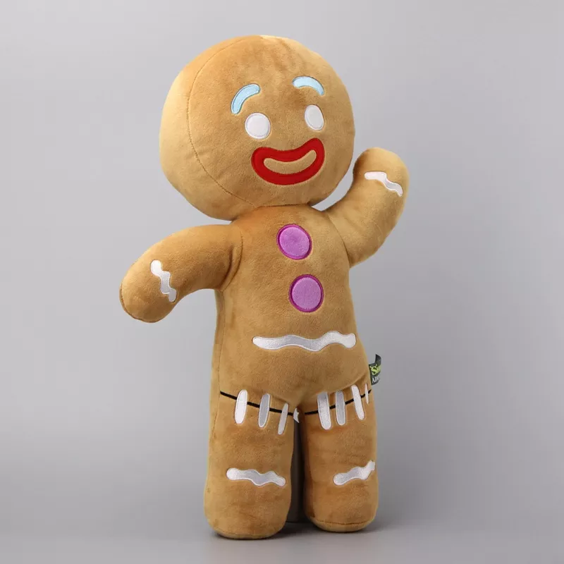 Grande-Tamanho-48-CM-Shrek-Gingerbread-Man-Bigheadz-Recheadas-Brinquedos-De-Pelúcia-Travesseiro-Almo