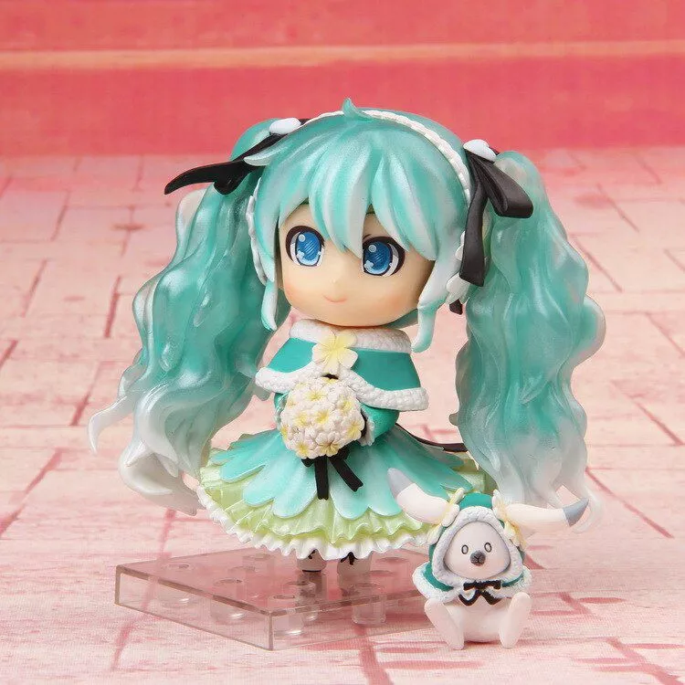 Hatsune-Miku-Ver.-Snow-Miku-047-Nendoroid-PVC-Figure-Toy-Collectible-10-cm-KT4087-4