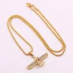 colar-egipcio-egito-strass-pavimentada-bling-iced-out-ira-faravahar-ahura-mazda