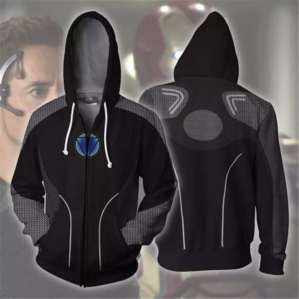 Homem-de-ferro-Zip-Up-Hoodie-Moletons-homem-3D-Imprimir-Unisex-Streetwear-Primavera-de-Flash-Inverno-1