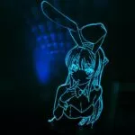 luminaria-ilusao-3d-led-nightlights-pascal-doesnt-dream-of-bunny-girls-senpai-mai