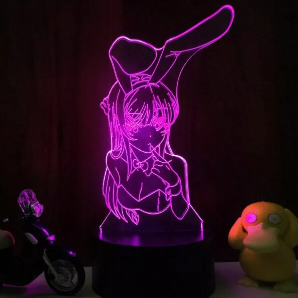 Iluso-3d-led-nightlights-coelho-menina-senpai-mai-sakurajima-kawaii-multi-cor-mudando-lampara-para-p-1005001840524631-2