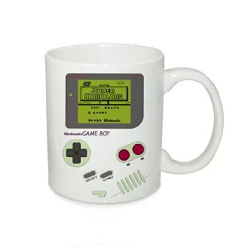 Jogo inspirado homem rosto caneca engraçado homem ou mulher rostos caneca  de café bonito gamer presente de aniversário de volta para a escola caneca