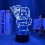 luminaria-kaguya-sama-love-is-war-chika-fujiwara-led-night-light-para-casa