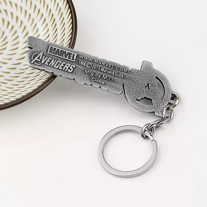 Keychain_do_logotipo_Vingadores_da_Marvel_Comics_the_Avengers_Palavras_Carta_Chaveiro_de_Metal_Chave_An-4