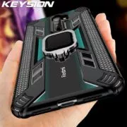 Capinha case capa telefone Keysion caso à prova de choque para redmi nota 8 pro 8t 9s 9 pro max 7 k30 k20 telefone capa para xiaomi mi 10 9t 9 lite a3 x3 nfc f2 pro