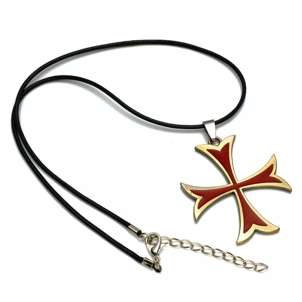 medieval-joias-moda-jogo-colar-assassinos-creed-vintage-cavaleiros-templarios-ferro