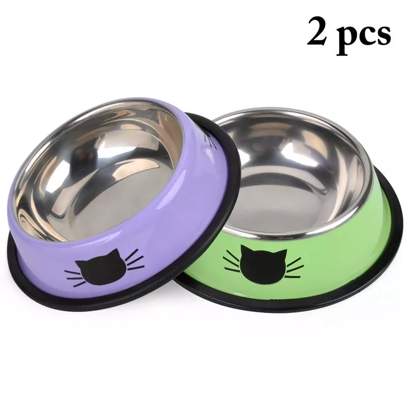 New-Pet-Product-Dog-Cat-Food-Bowls-Stainless-Steel-Anti-skid-Dogs-Cats-Water-Bowl-Pets-Drinking-Feed-4000189991672-2
