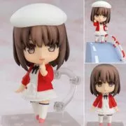 Action Figure Nendoroid 10cm saekano kato megumi #819 figura de ação pvc anime boneca dos desenhos animados brinquedo coleção modelo de brinquedo para amigos presente com caixa