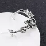 brinco-dragao-ear-cuff-brincos-da-orelha-clipe-de-manguito-ouvido-dragao-antigo-stud