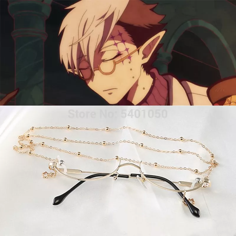 Anime Hellsing Alucard Cosplay Prop Vampire Hunter Óculos de Sol Laranja para Mulheres Homens