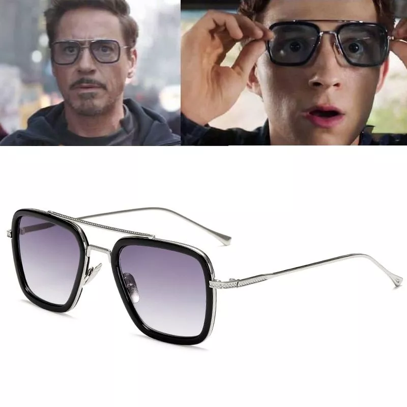 Oculos homem aranha spider man spiderman Oculos de tony stark edith cosplay prop Colar Peter Pan Tinker Bell Boako zircon lindo anjo colar rosa cor de ouro collier femme asa de cristal tinkerbell fada pingente colar jewelery z4