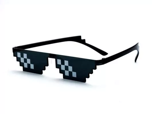 Oculos thug life minecraft Óculos nova moda ciclismo borboleta óculos de sol para mulher proteção uv do carro do vintage metal sem aro óculos de sol decorações