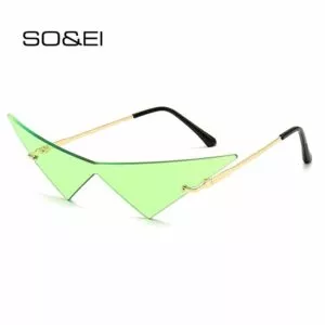 Oculos triangulo de grandes dimensoes uma peca feminino oculos de sol vintage sem Colar Coreano celebridade cinco círculo colar 50th presente de aniversário para mulheres irmãs colares cinco melhor amigo presente para damas de honra kpop