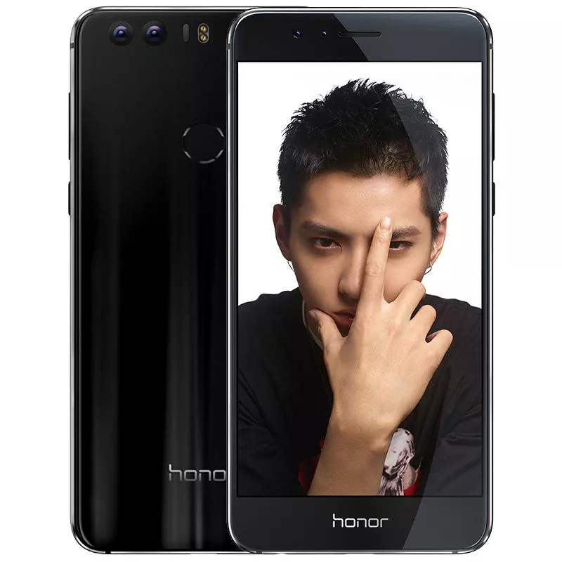Original Huawei Honor 8 RAM 4GB ROM 32GB 4G LTE Kirin 950 Octa Core 5 2 3 1 Smartphone ZTE Axon 7 4GB/128GB Prata 4g LTE DUAL SIM + Taxa Paga Por Nós