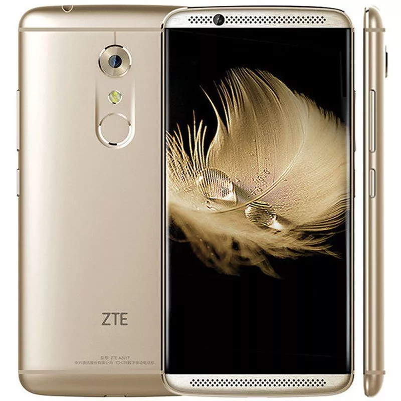 Original ZTE Axon 7 A2017 Snapdragon 820 MSM8996 Quad Core 2 15GHz 5 5 Celular 4GB 1 Smartphone ZTE Axon 7 4GB/128GB Dourado 4g LTE DUAL SIM + Taxa Paga Por Nós
