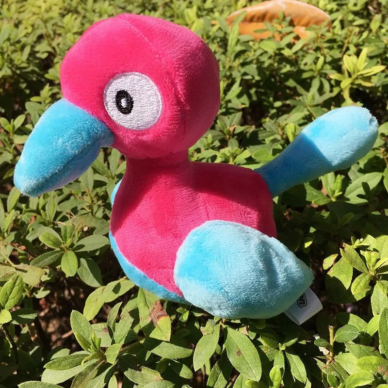 Brinquedo Pokémon de pelúcia infantil, boneca Kawaii Porygon, anime dos  desenhos animados, boneca de pelúcia macia