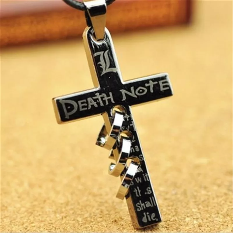 colar-death-note-cruz-pingente-de-metal-colar-de-metal-preto-cruz-logotipo-pingente-de