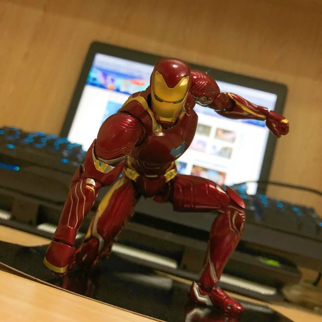 SHFiguarts_SHF_MK50_em_Marvel_Avengers_Ironman_BJD_Infinito_Guerra_Figuras_de_A_o_Brinquedos_para