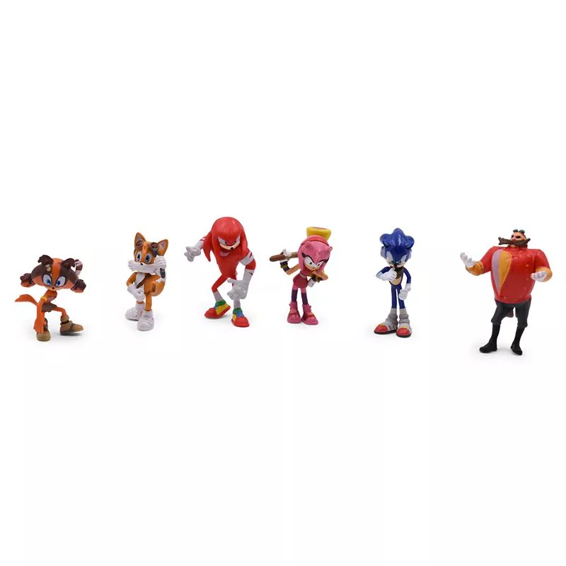 Super Sound Sonic Movie Game Bonecas para Crianças, PVC Figura Modelo Toy,  Shadow Hedgehog, Presente de