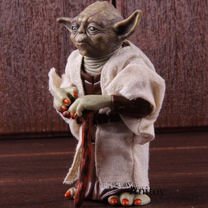 Busto 3D Yoda Star Wars Mestre Jedi Cinema Decoração