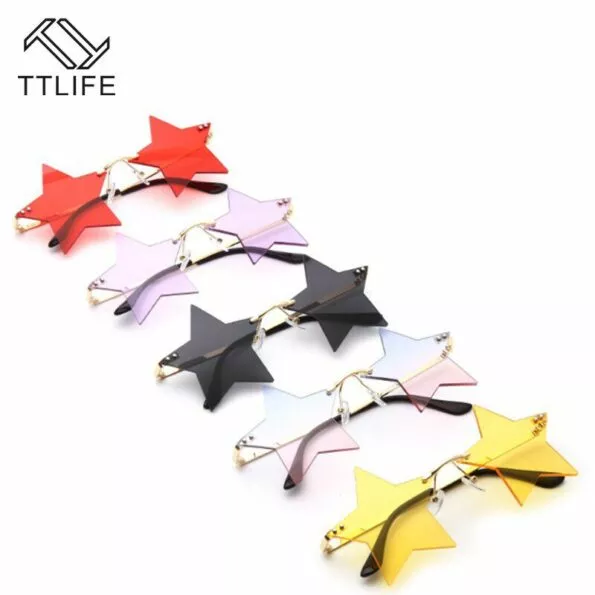 TTLIFE-Mode-Sternfrmige-Sonnenbrille-Frauen-Persnlichkeit-Randlose-Sonnenbrille-Legierung-Rahmen-Bri-4000624480658-4