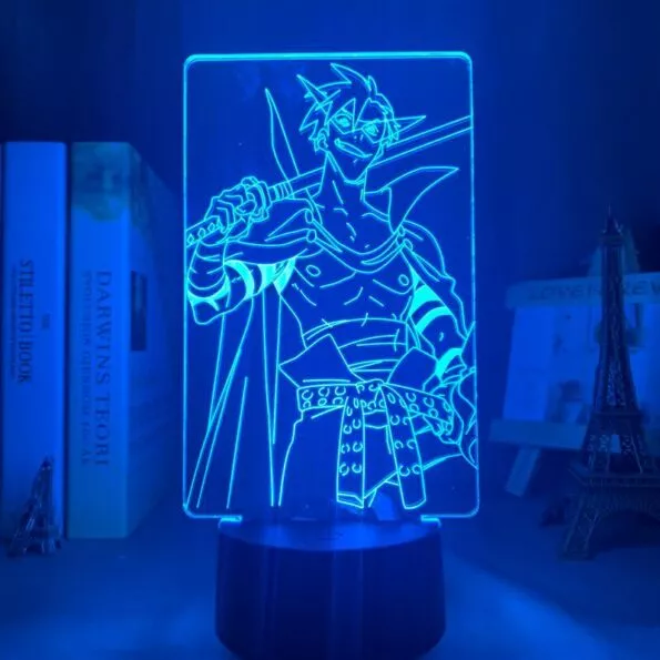 Compra online de Lâmpada led de jogo de anime genshin impacto yae miko  figura para decoração de quarto presente de aniversário candeeiro de mesa  acrílico 3d luz noturna